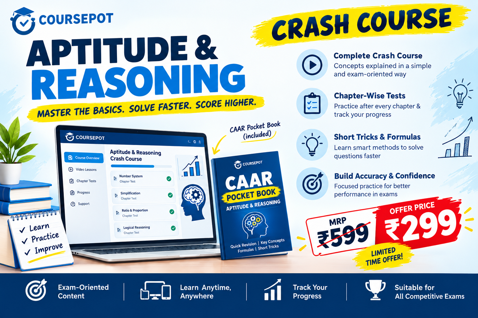 CoursePot Aptitude Crash Course
